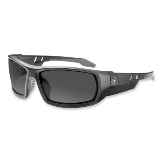 Picture of Skullerz Odin Safety Glasses, Matte Black Nylon Impact Frame, Anti-Fog Smoke Polycarbonate Lens, Ships in 1-3 Business Days