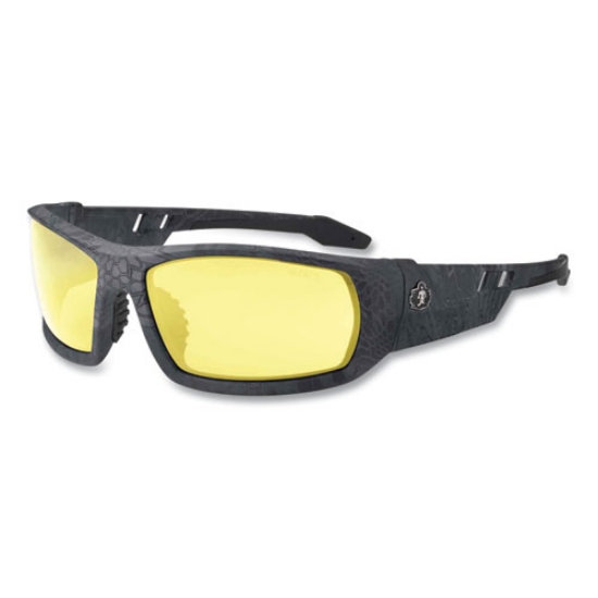 Picture of Skullerz Odin Safety Glasses, Kryptek Typhon Nylon Impact Frame, Yellow Polycarbonate Lens, Ships in 1-3 Business Days