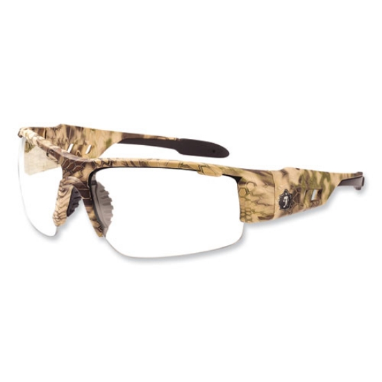 Picture of Skullerz Dagr Safety Glasses, Kryptek Highlander Nylon Impact Frame, Clear Polycarbonate Lens, Ships in 1-3 Business Days