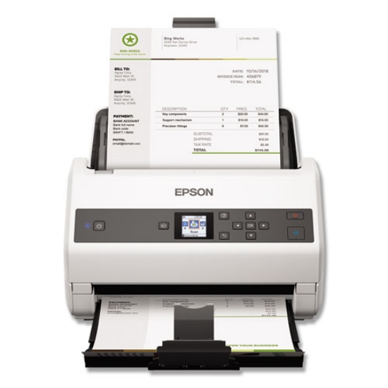 Picture of Ds-870 Color Workgroup Document Scanner, 600 Dpi Optical Resolution, 100-Sheet Duplex Auto Document Feeder