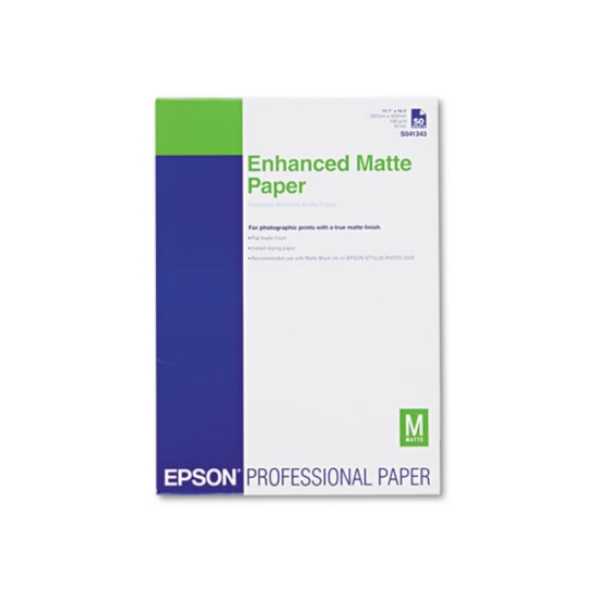 Picture of Ultra Premium Matte Presentation Paper, 10 Mil, 11.75 X 16.5, White, 50/pack