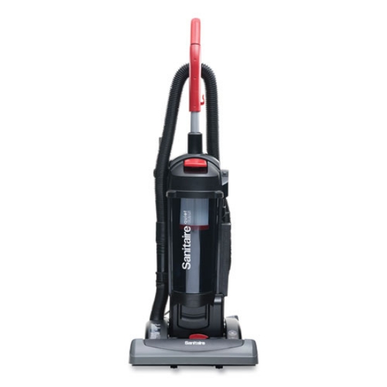 Picture of Force Quietclean Upright Vacuum Sc5845b, 15" Cleaning Path, Black