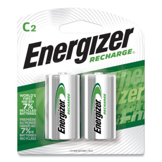 Picture of Nimh Rechargeable C Batteries, 1.2 V, 2/pack