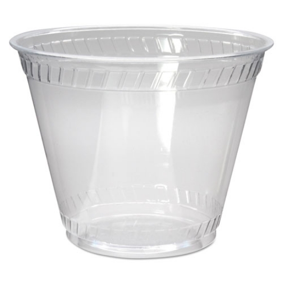 Picture of Greenware Cold Drink Cups, 9 Oz, Clear, Old Fashioned, 50/sleeve, 20 Sleeves/carton