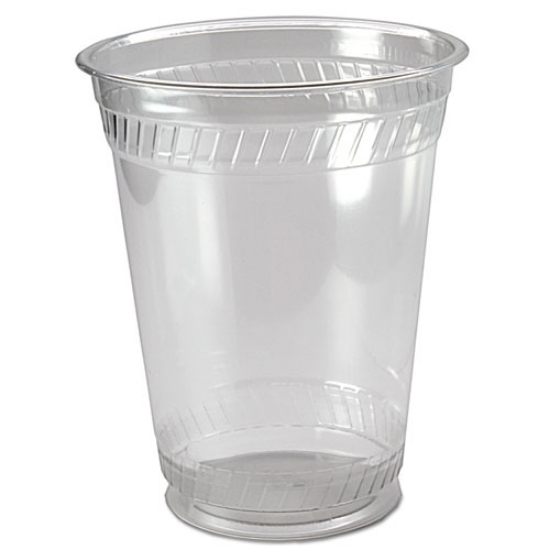 Picture of Kal-Clear Pet Cold Drink Cups, 16 Oz To 18 Oz, Clear, 50/sleeve, 20 Sleeves/carton
