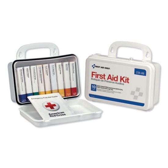 Picture of Ansi-Compliant First Aid Kit, 64 Pieces, Plastic Case