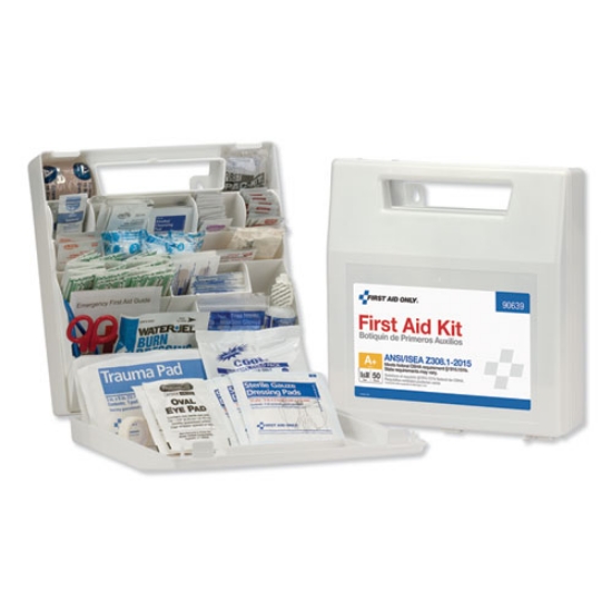 Picture of Ansi Class A+ First Aid Kit For 50 People, 183 Pieces, Plastic Case