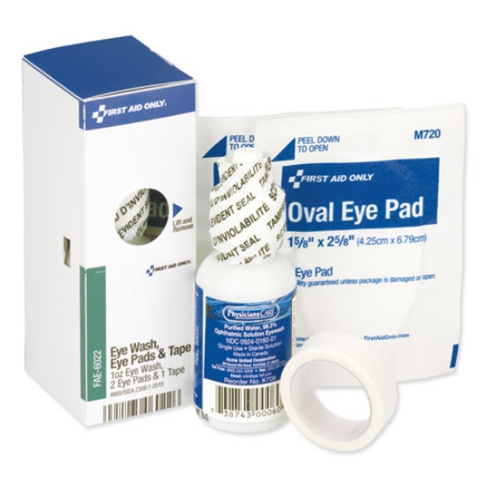 Picture of Smartcompliance Eyewash Set With Eyepads And Adhesive Tape, 4 Pieces