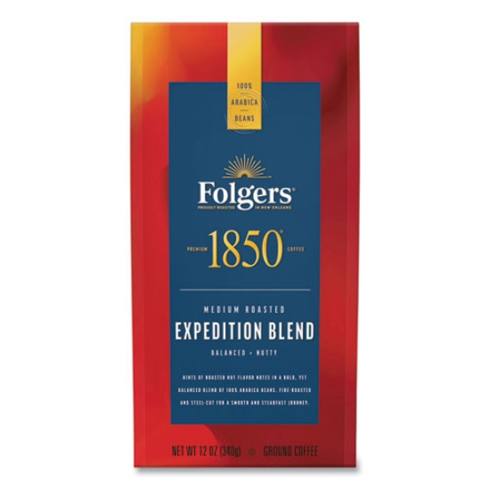 Picture of Coffee, Expedition Blend, Medium Roast, Ground, 12 oz Bag