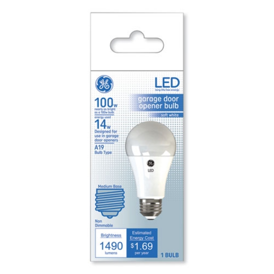 Picture of Led Soft White A19 Garage Door Opener Bulb, 14 W