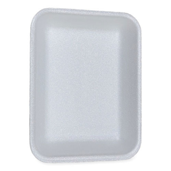 Picture of Meat Trays, #3P, 8.7 x 6.6 x 1.1, White, 400/Carton