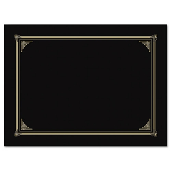 Picture of Certificate/Document Cover, 12.5 x 9.75, Metallic Gray, 6/Pack