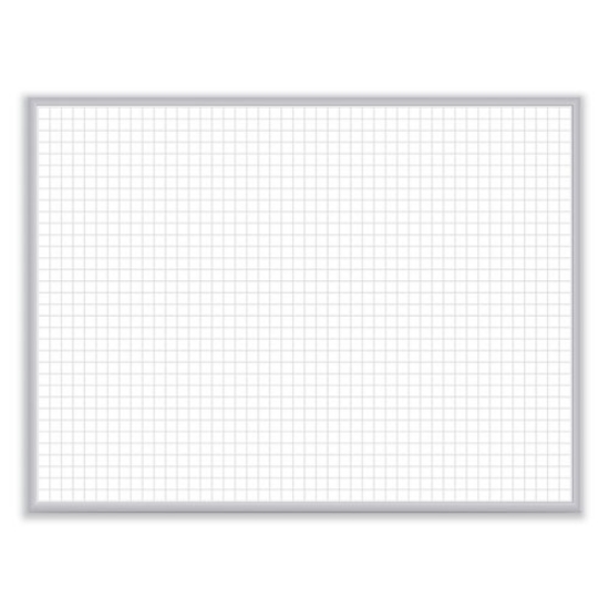 Picture of Non-Magnetic Whiteboard with Aluminum Frame, 24 x 17.81, White Surface, Satin Aluminum Frame, Ships in 7-10 Business Days
