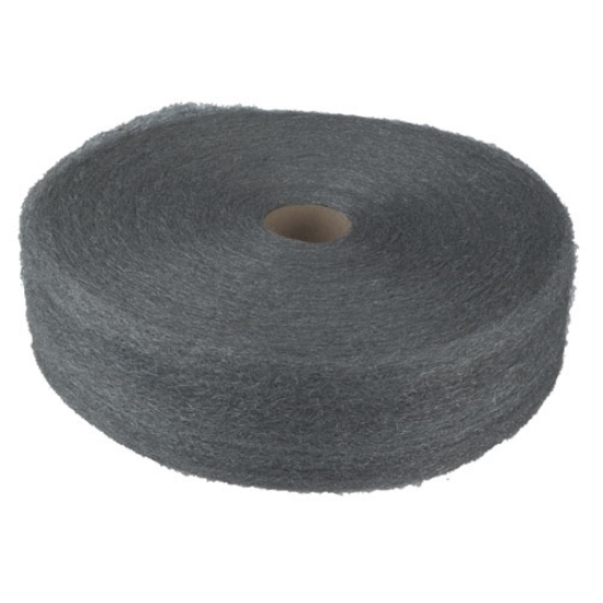 Picture of Industrial-Quality Steel Wool Reel, #3 Coarse, 5 Lb Reel, Steel Gray, 6/carton
