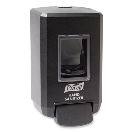 Picture of cs4 all-weather hand sanitizer dispensing system, 1,200 ml, 6.87 x 4.85 x 11.74, graphite