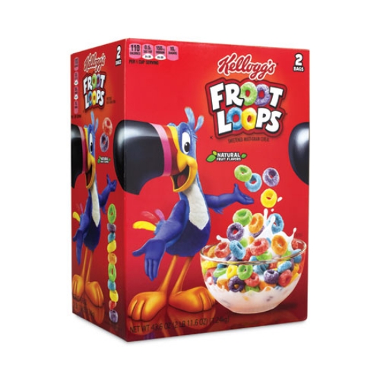 Picture of Froot Loops Breakfast Cereal, 43 Oz Bag, 2 Bags/box, Ships In 1-3 Business Days