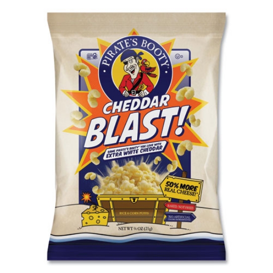 Picture of Cheddar Blast, Cheddar, 0.75 oz Bag, 16/Carton, Ships in 1-3 Business Days