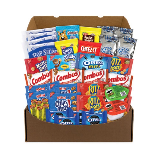 Picture of Quarantine Snack Box, 42 Assorted Snacks/Box, 5 lb Box, Ships in 1-3 Business Days