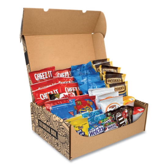 Picture of Party Snack Box, 45 Assorted Snacks/Box, Ships in 1-3 Business Days