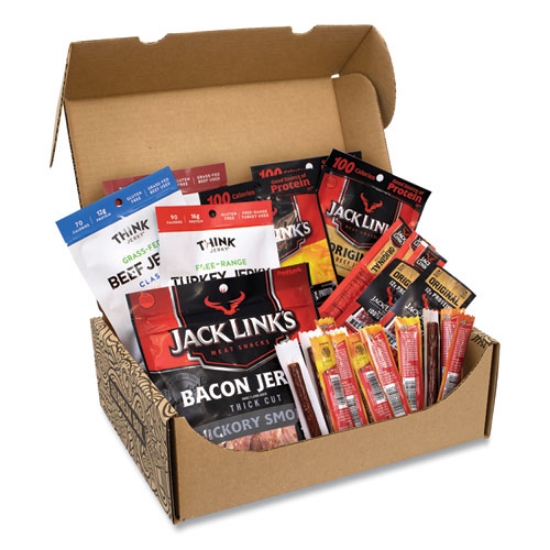 Picture of Big Beef Jerky Box, 29 Assorted Snacks/Box, Ships in 1-3 Business Days