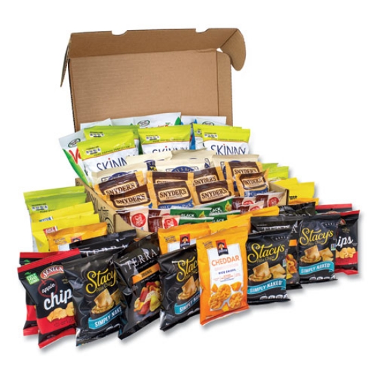 Picture of Big Healthy Snack Box, 61 Assorted Snacks/Box, Ships in 1-3 Business Days