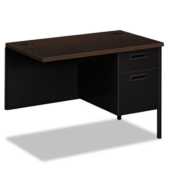 Picture of METRO CLASSIC SERIES WORKSTATION RETURN, RIGHT, 42W X 24D X 29.5H, MOCHA/BLACK