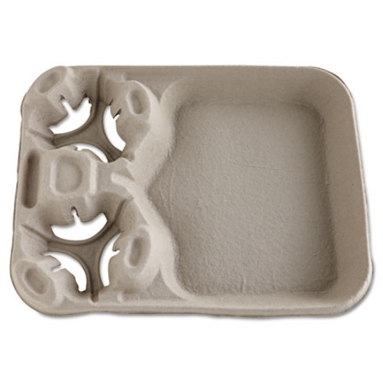Picture of Strongholder Molded Fiber Cup/food Trays, 8 Oz To 44 Oz, 2 Cups, Beige, 100/carton