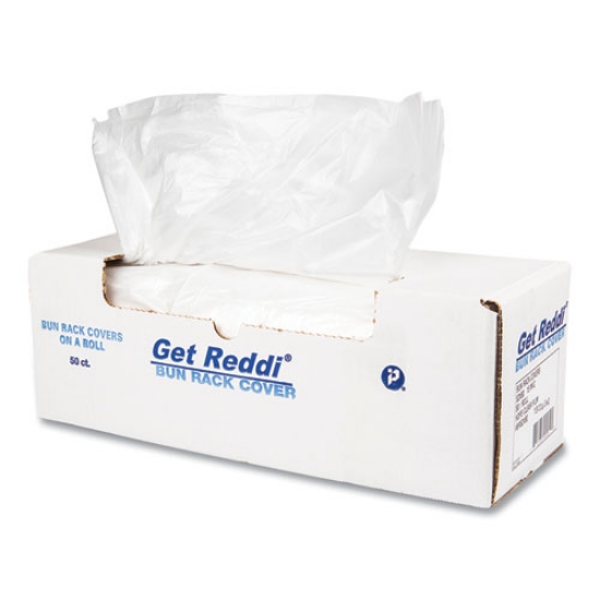 Picture of Bun Rack And Pan Cover, 52 X 80, 1-Rack, 15 Micron, Clear, 50/carton