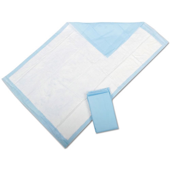 Picture of Protection Plus Disposable Underpads, 23" X 36", Blue, 25/bag