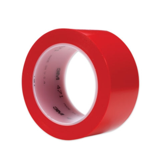 Picture of Vinyl Floor Marking Tape 471, 2" X 36 Yds, Red