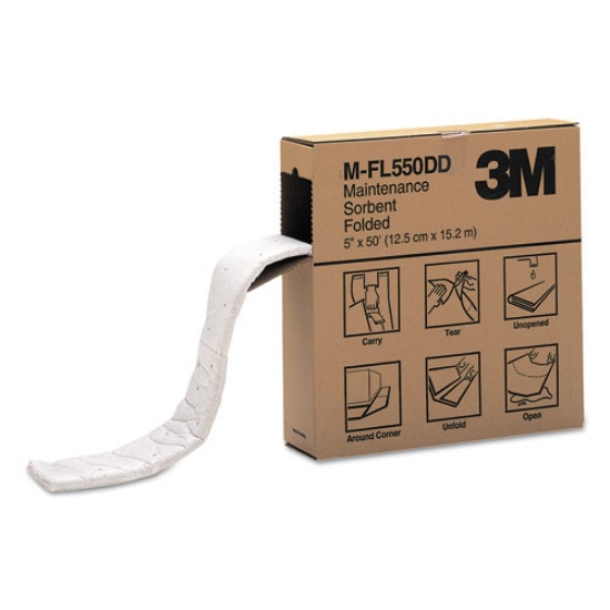 Picture of High-Capacity Maintenance Folded Sorbent, 10.5 gal, 5" x 50 ft