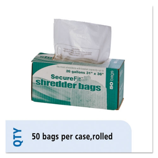 Picture of 8105013994792, Heavy-Duty Shredder Bags, 26 Gal Capacity, 50/bx