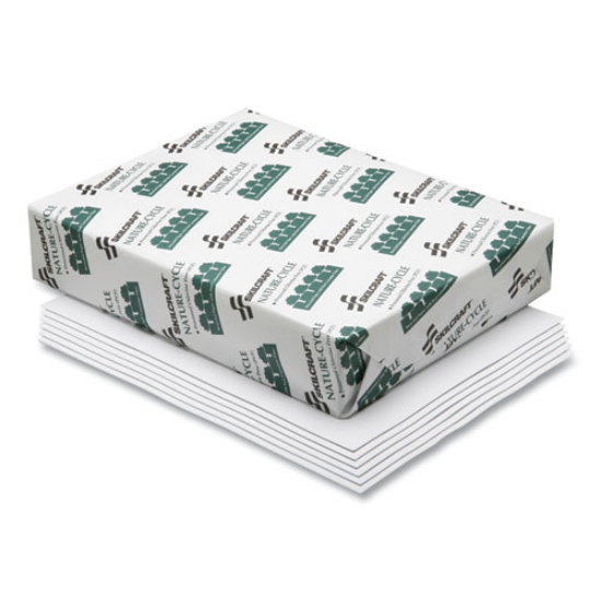 Picture of 7530015038441 SKILCRAFT Nature-Cycle Copy Paper, 92 Bright, 20 lb Bond Weight, 8.5 x 11, White, 500 Sheets/Ream