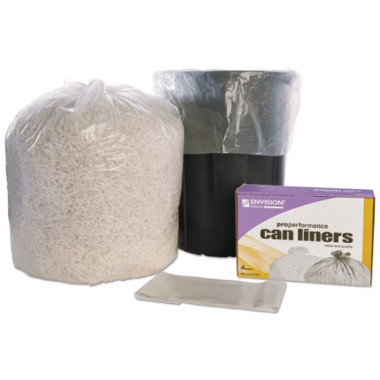 Picture of 8105015171347, SKILCRAFT High Density Trash Can Liner, 60 gal, 14 mic, 38" x 60", Natural, 200/Box