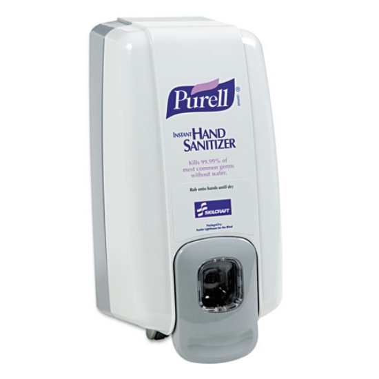 Picture of 4510015219870, Skilcraft, Purell Wall Dispenser, 1,000 Ml, 5 X 4 X 10, Gray, 6/box