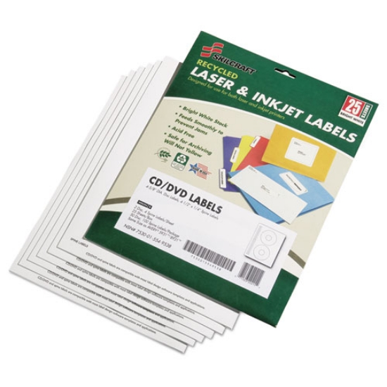 Picture of 7530015549538, Avery Cd/dvd Label Maker Kit, Refills, 50/pack