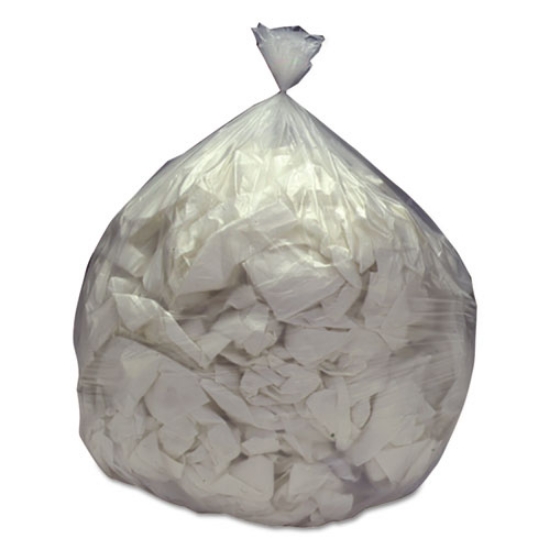 Picture of 8105005798451, Skilcraft Maximum Performance Trash Can Liner, 25 Lbs, 0.5 Mil, 36" X 38", Clear, 100/carton