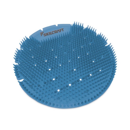 Picture of 6840016998445 SKILCRAFT Extended Power Urinal Screen Deodorizer, Mountain Air, Blue, 6/Carton