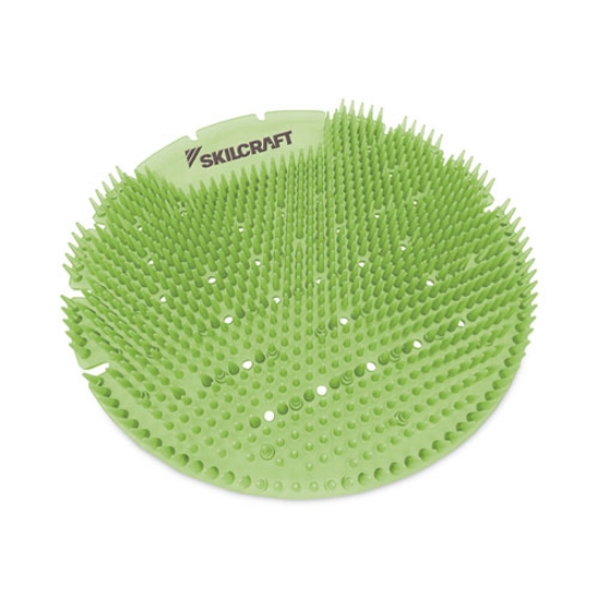 Picture of 6840016998446 SKILCRAFT Extended Power Urinal Screen Deodorizer, Calypso Lime, Green, 6/Carton