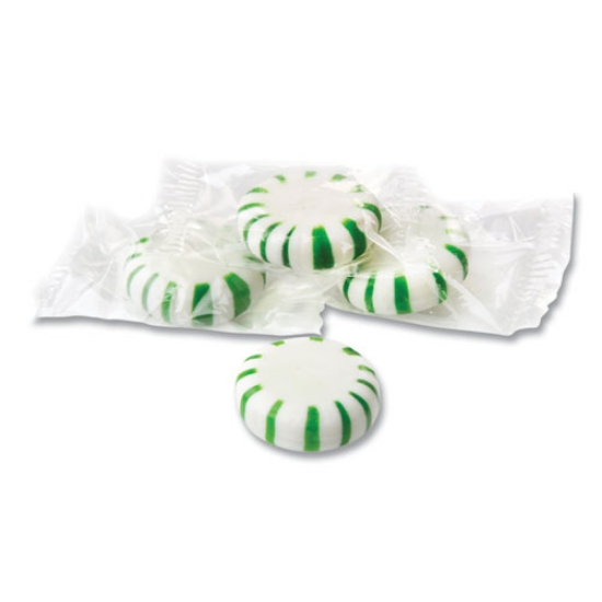 Picture of candy assortments, spearmint candy, 1 lb bag