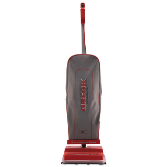 Picture of U2000r-1 Upright Vacuum, 12" Cleaning Path, Red/gray
