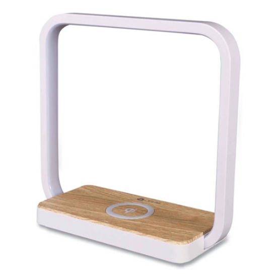 Picture of Wireless Charging Station with Night Light, USB, White, Ships in 1-3 Business Days