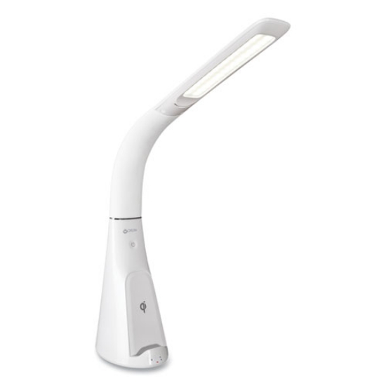 Picture of Wellness Series Sanitizing Purify LED Desk Lamp with Wireless Charging, 26" High, White, Ships in 1-3 Business Days