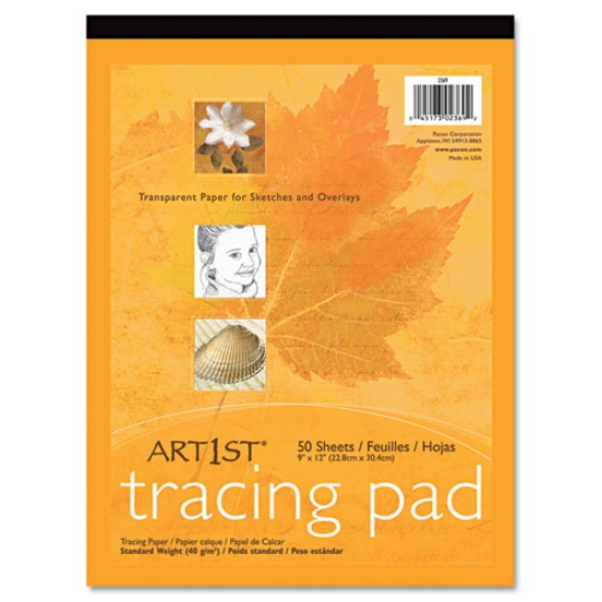 Picture of Art1st Parchment Tracing Paper, 16 Lb, 9 X 12, White, 50/pack