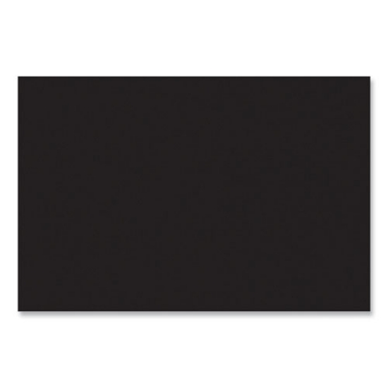 Picture of SunWorks Construction Paper, 50 lb Text Weight, 24 x 36, Black, 50/Pack