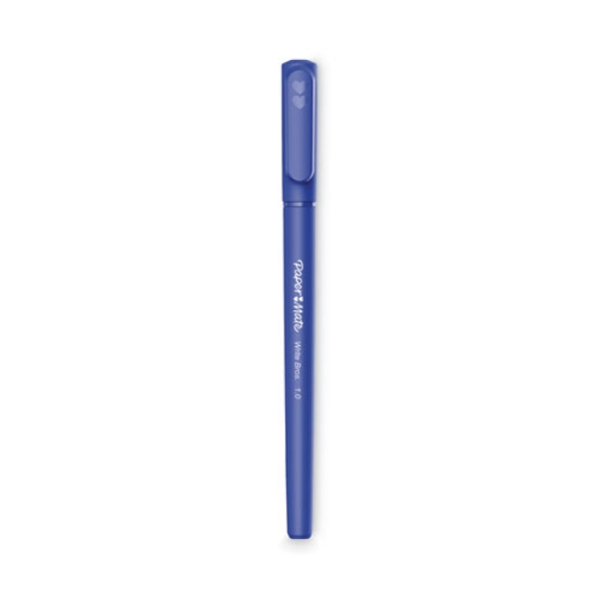 Picture of Write Bros. Ballpoint Pen Value Pack, Stick, Medium 1 Mm, Blue Ink, Blue Barrel, 120/pack
