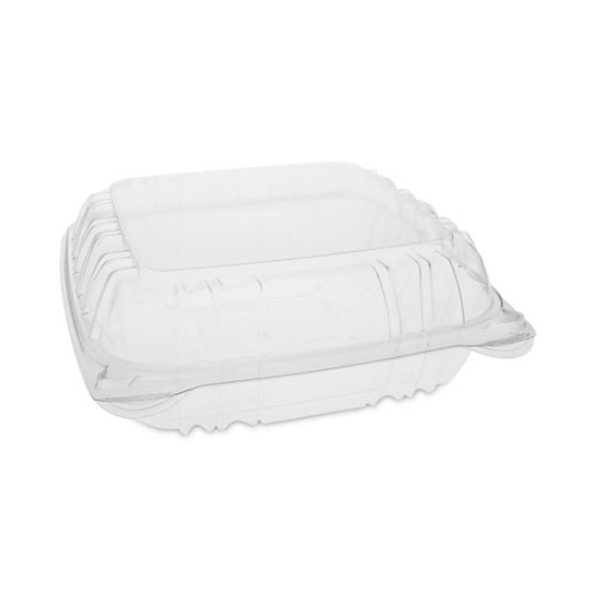 Picture of SENSATION SmartLock Hinged Lid Container, 8.34 x 8.24 x 3.05, Clear, Plastic, 200/Carton