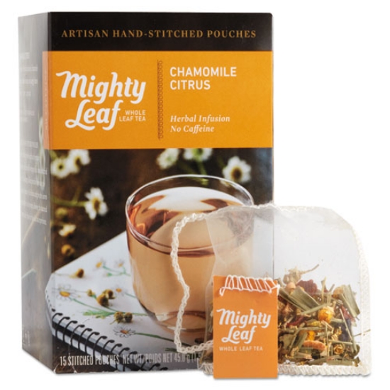 Picture of Whole Leaf Tea Pouches, Chamomile Citrus, 15/box