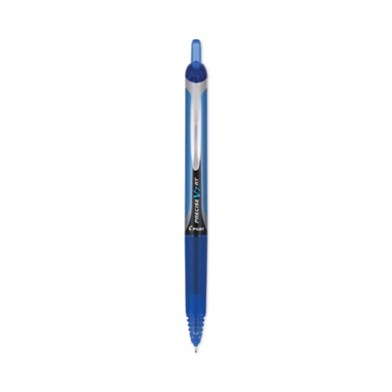 Picture of Precise V7rt Roller Ball Pen, Retractable, Fine 0.7 Mm, Blue Ink, Blue Barrel