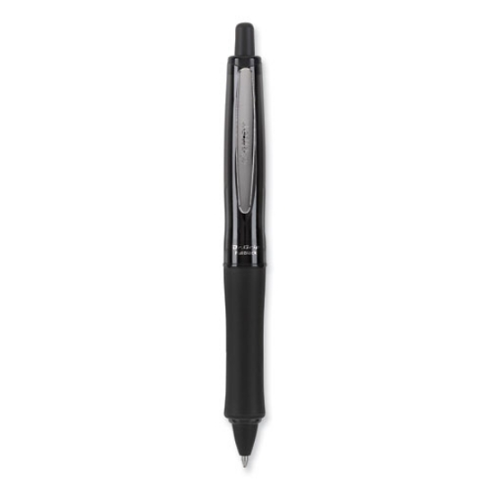 Picture of Dr. Grip Fullblack Advanced Ink Ballpoint Pen, Retractable, Medium 1 Mm, Black Ink, Black Barrel